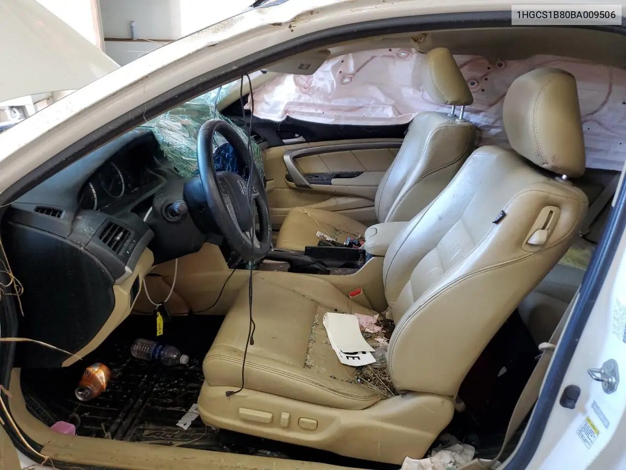 2011 Honda Accord Exl VIN: 1HGCS1B80BA009506 Lot: 61861425