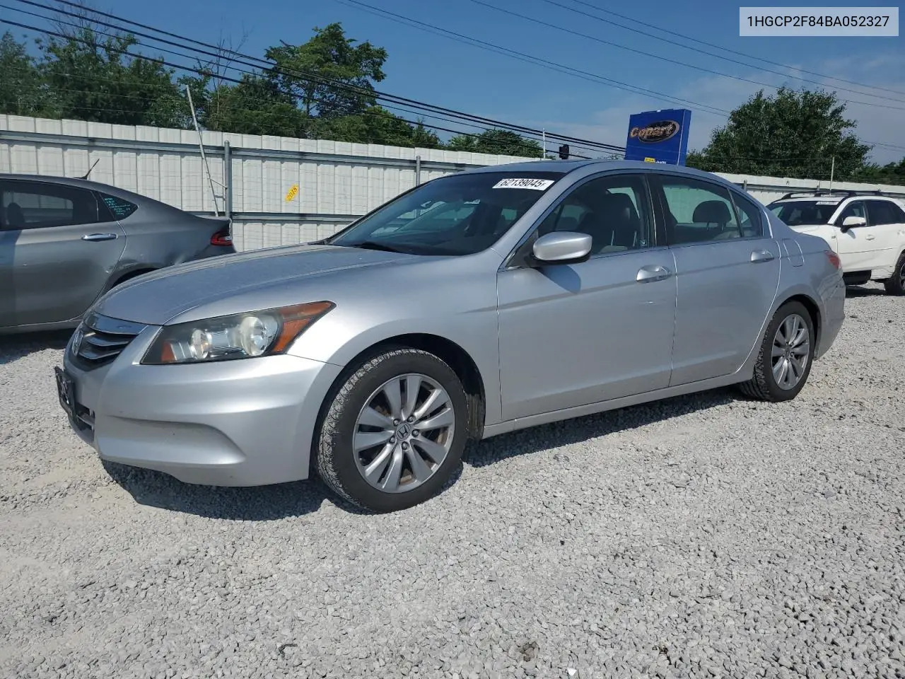 2011 Honda Accord Exl VIN: 1HGCP2F84BA052327 Lot: 62139045