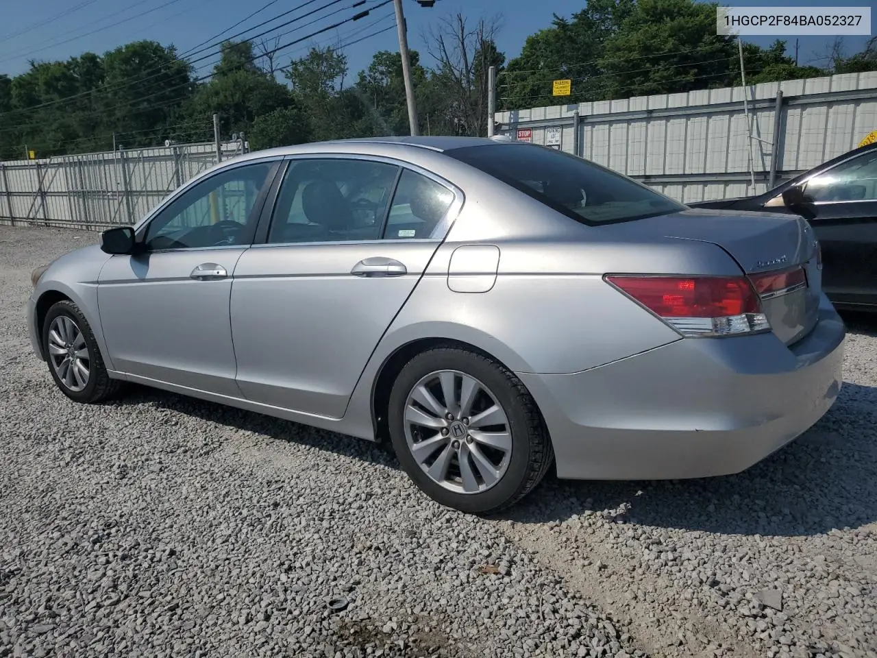 2011 Honda Accord Exl VIN: 1HGCP2F84BA052327 Lot: 62139045