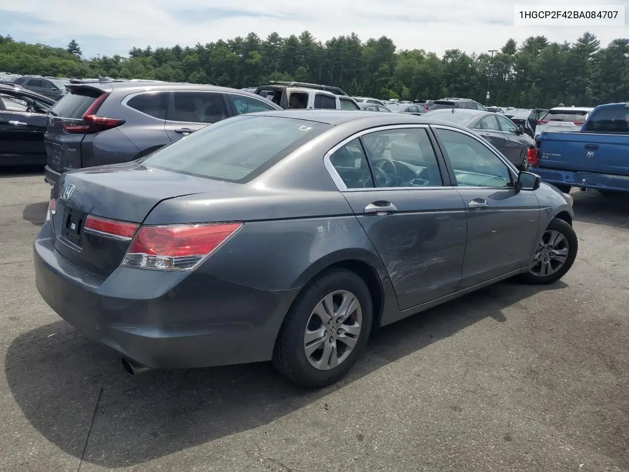 2011 Honda Accord Lxp VIN: 1HGCP2F42BA084707 Lot: 62147265