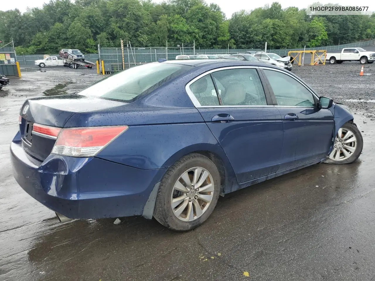 2011 Honda Accord Exl VIN: 1HGCP2F89BA085677 Lot: 62234405