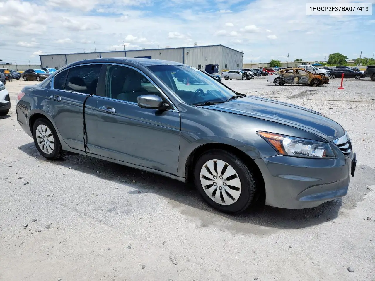 2011 Honda Accord Lx VIN: 1HGCP2F37BA077419 Lot: 62310365