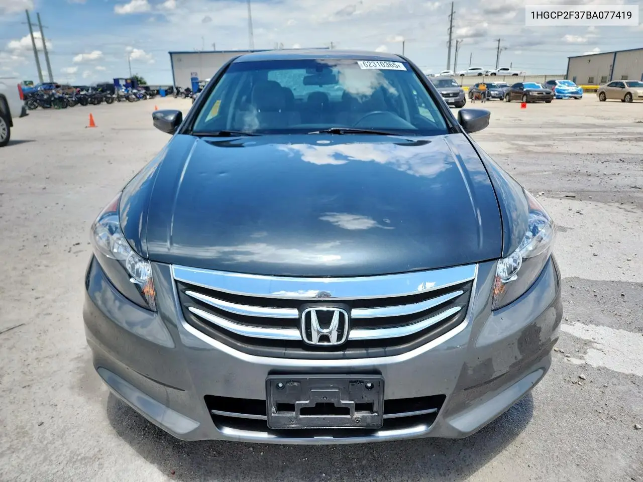 2011 Honda Accord Lx VIN: 1HGCP2F37BA077419 Lot: 62310365