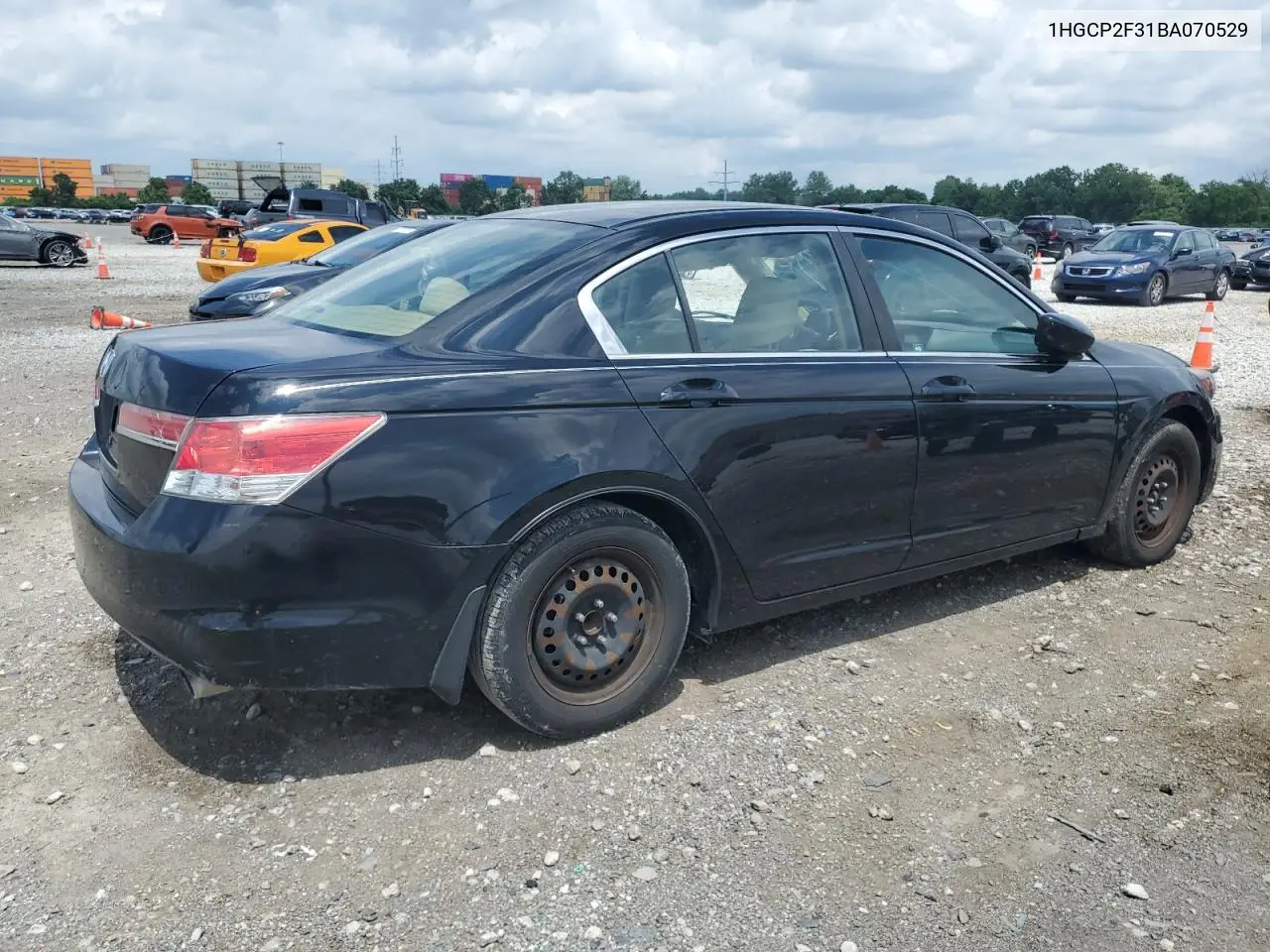 2011 Honda Accord Lx VIN: 1HGCP2F31BA070529 Lot: 62724165