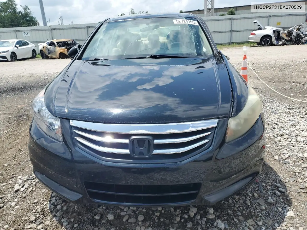 2011 Honda Accord Lx VIN: 1HGCP2F31BA070529 Lot: 62724165