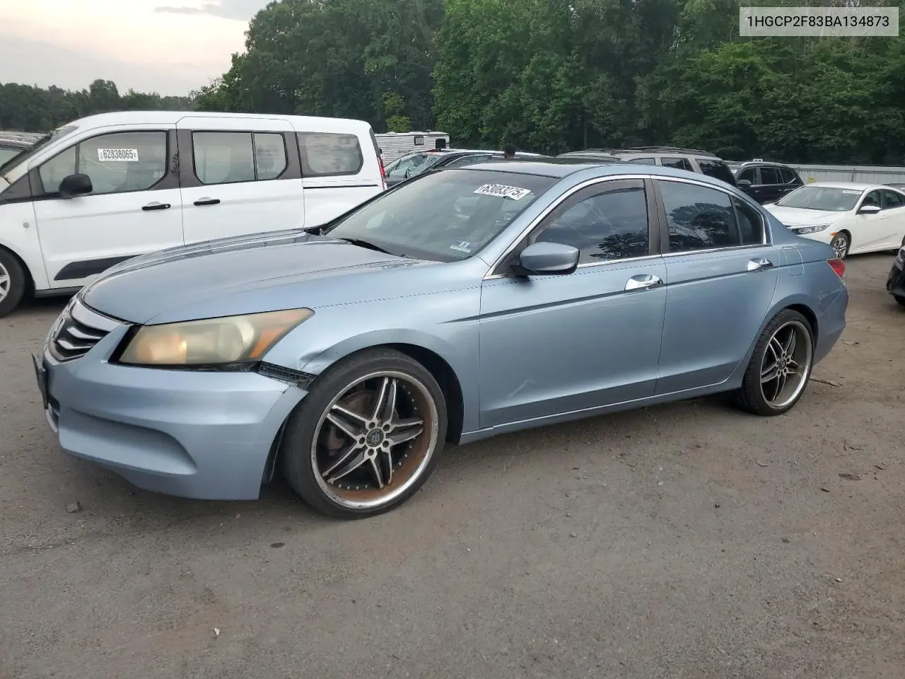 2011 Honda Accord Exl VIN: 1HGCP2F83BA134873 Lot: 63083275