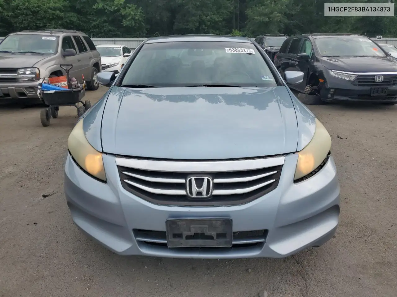 2011 Honda Accord Exl VIN: 1HGCP2F83BA134873 Lot: 63083275