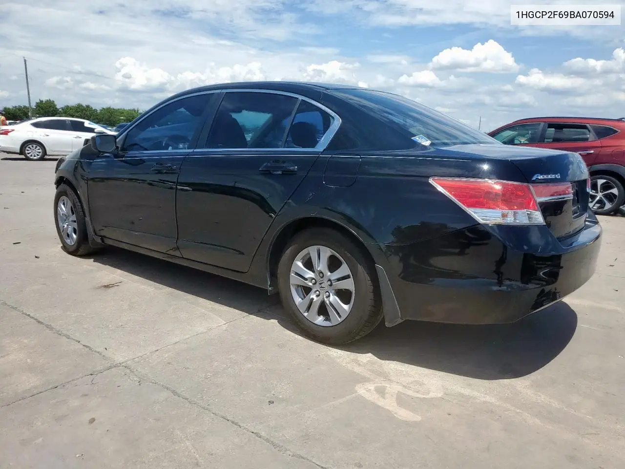 2011 Honda Accord Se VIN: 1HGCP2F69BA070594 Lot: 63095375