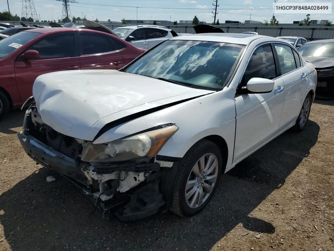 2011 Honda Accord Exl VIN: 1HGCP3F84BA028499 Lot: 63231545