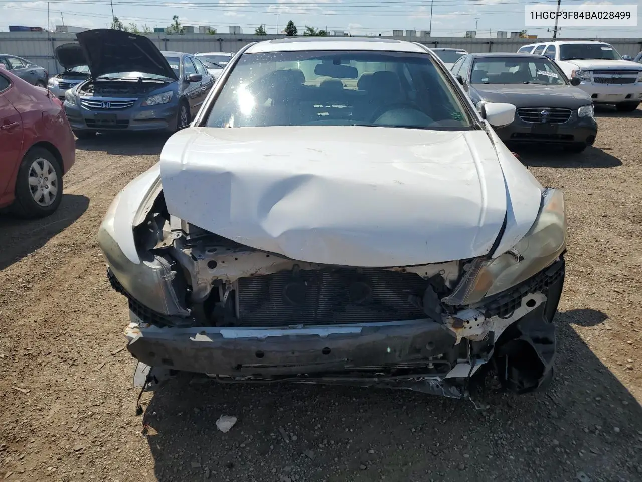 2011 Honda Accord Exl VIN: 1HGCP3F84BA028499 Lot: 63231545