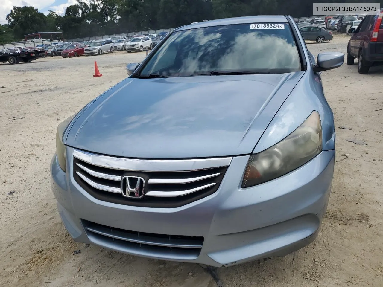 2011 Honda Accord Lx VIN: 1HGCP2F33BA146073 Lot: 70139324
