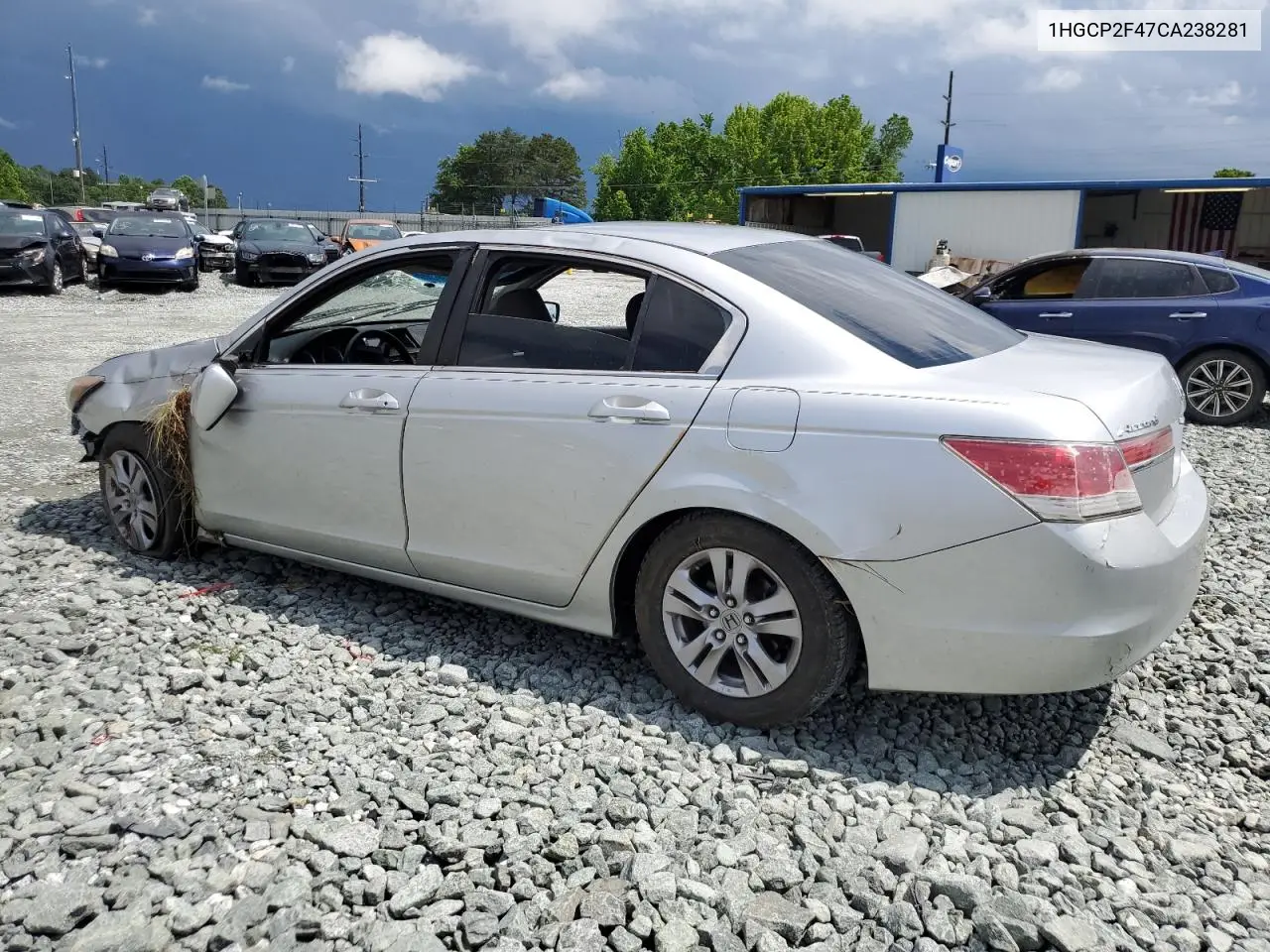 2012 Honda Accord Lxp VIN: 1HGCP2F47CA238281 Lot: 56951775