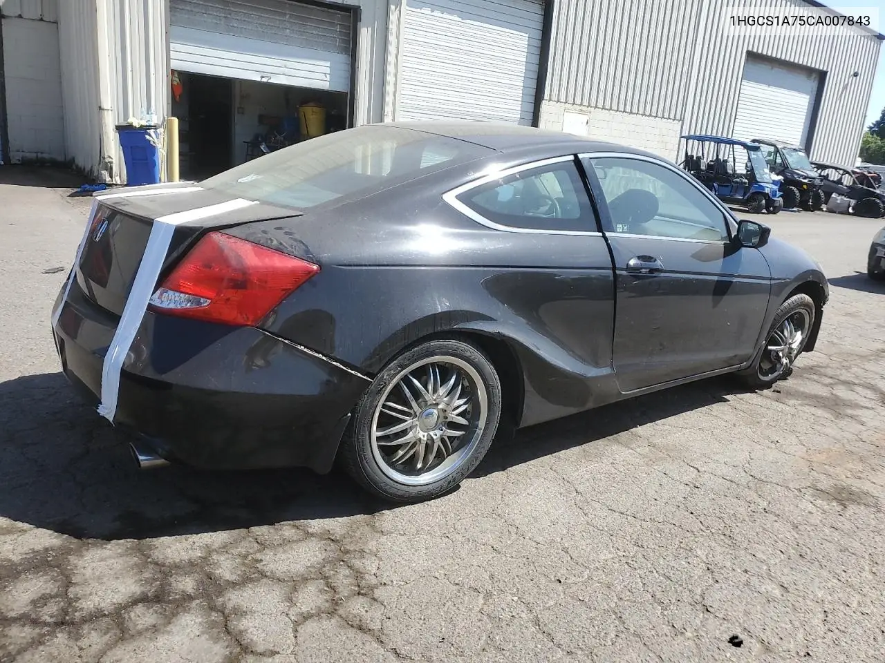 2012 Honda Accord Ex VIN: 1HGCS1A75CA007843 Lot: 61221715