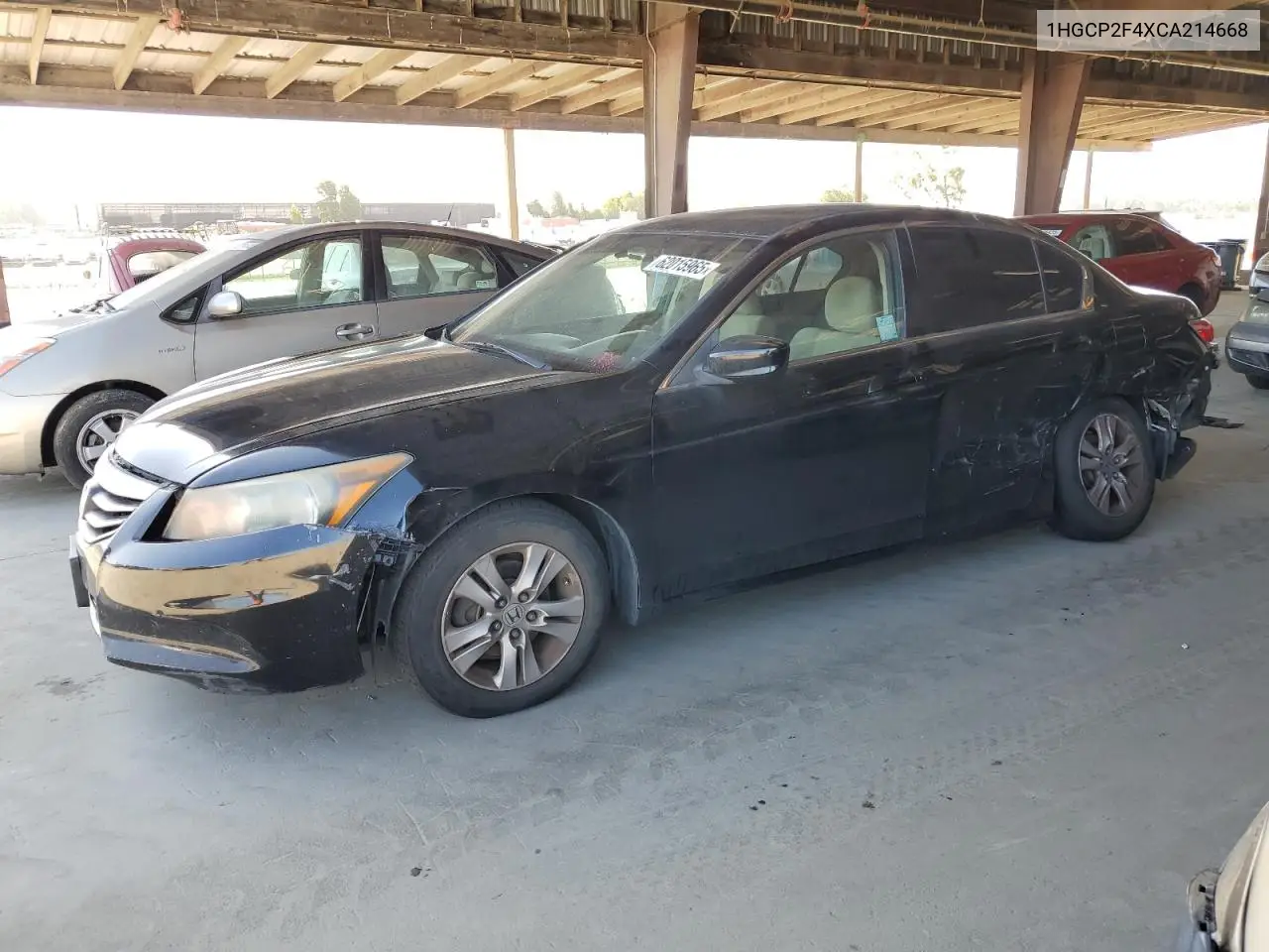 2012 Honda Accord Lxp VIN: 1HGCP2F4XCA214668 Lot: 62015965