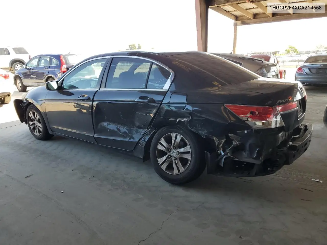 2012 Honda Accord Lxp VIN: 1HGCP2F4XCA214668 Lot: 62015965
