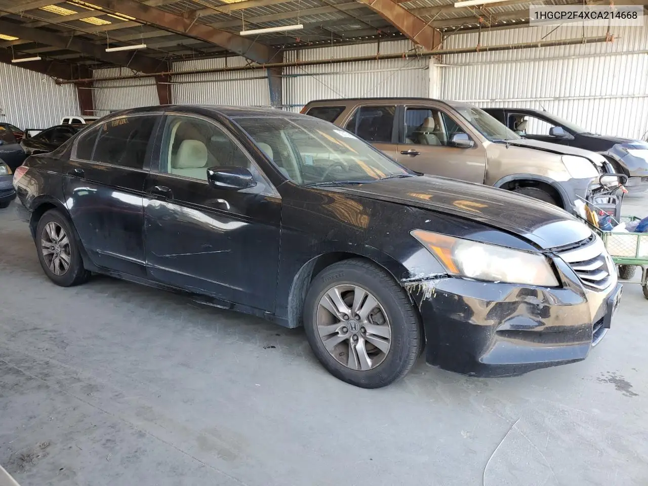 2012 Honda Accord Lxp VIN: 1HGCP2F4XCA214668 Lot: 62015965