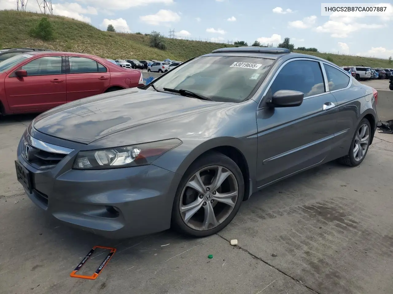 2012 Honda Accord Exl VIN: 1HGCS2B87CA007887 Lot: 63019655