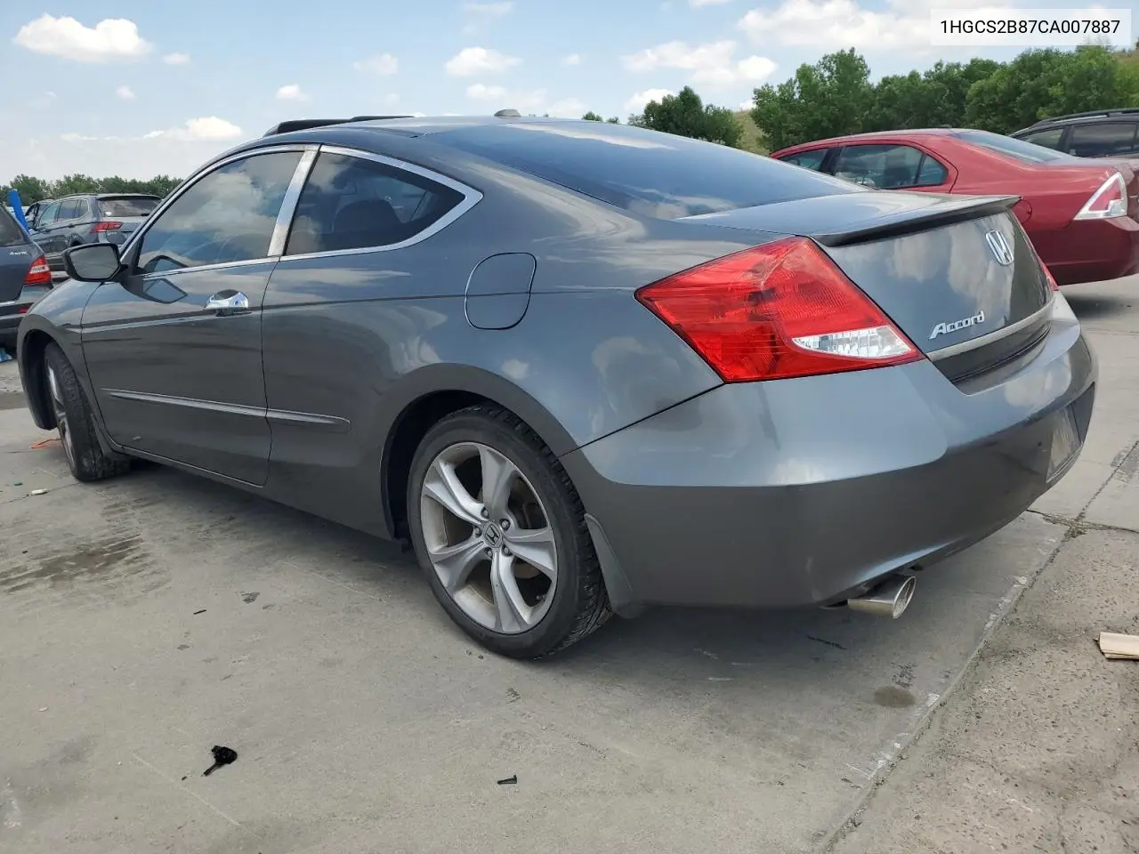 2012 Honda Accord Exl VIN: 1HGCS2B87CA007887 Lot: 63019655