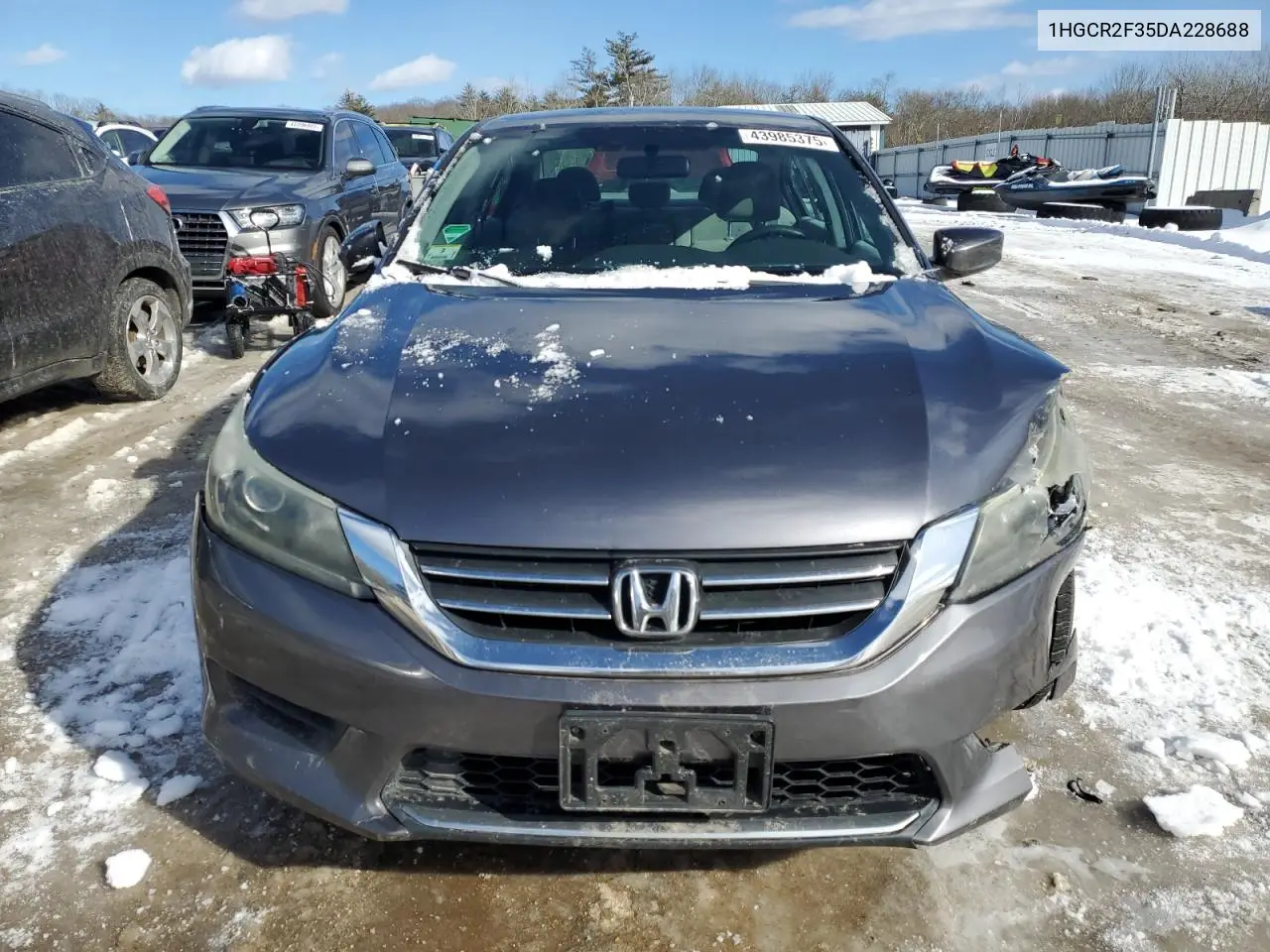 2013 Honda Accord Lx VIN: 1HGCR2F35DA228688 Lot: 43985375