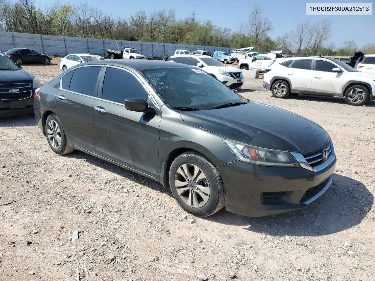 2013 Honda Accord Lx VIN: 1HGCR2F30DA212513 Lot: 51141875