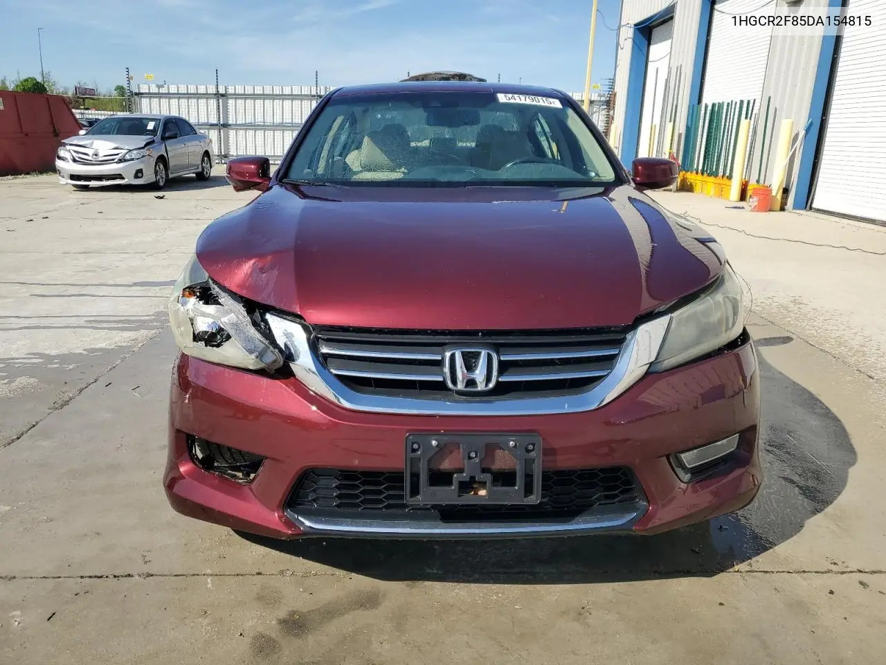 2013 Honda Accord Exl VIN: 1HGCR2F85DA154815 Lot: 54179015
