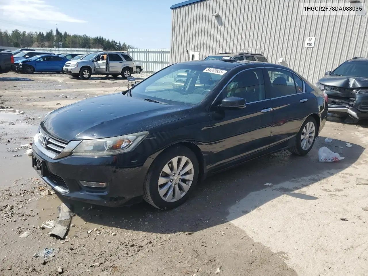 2013 Honda Accord Ex VIN: 1HGCR2F78DA083035 Lot: 54240925