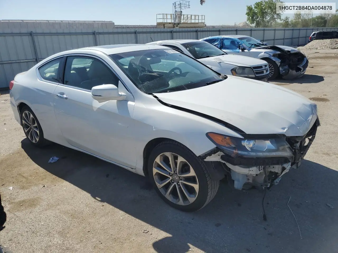 2013 Honda Accord Exl VIN: 1HGCT2B84DA004878 Lot: 55774065