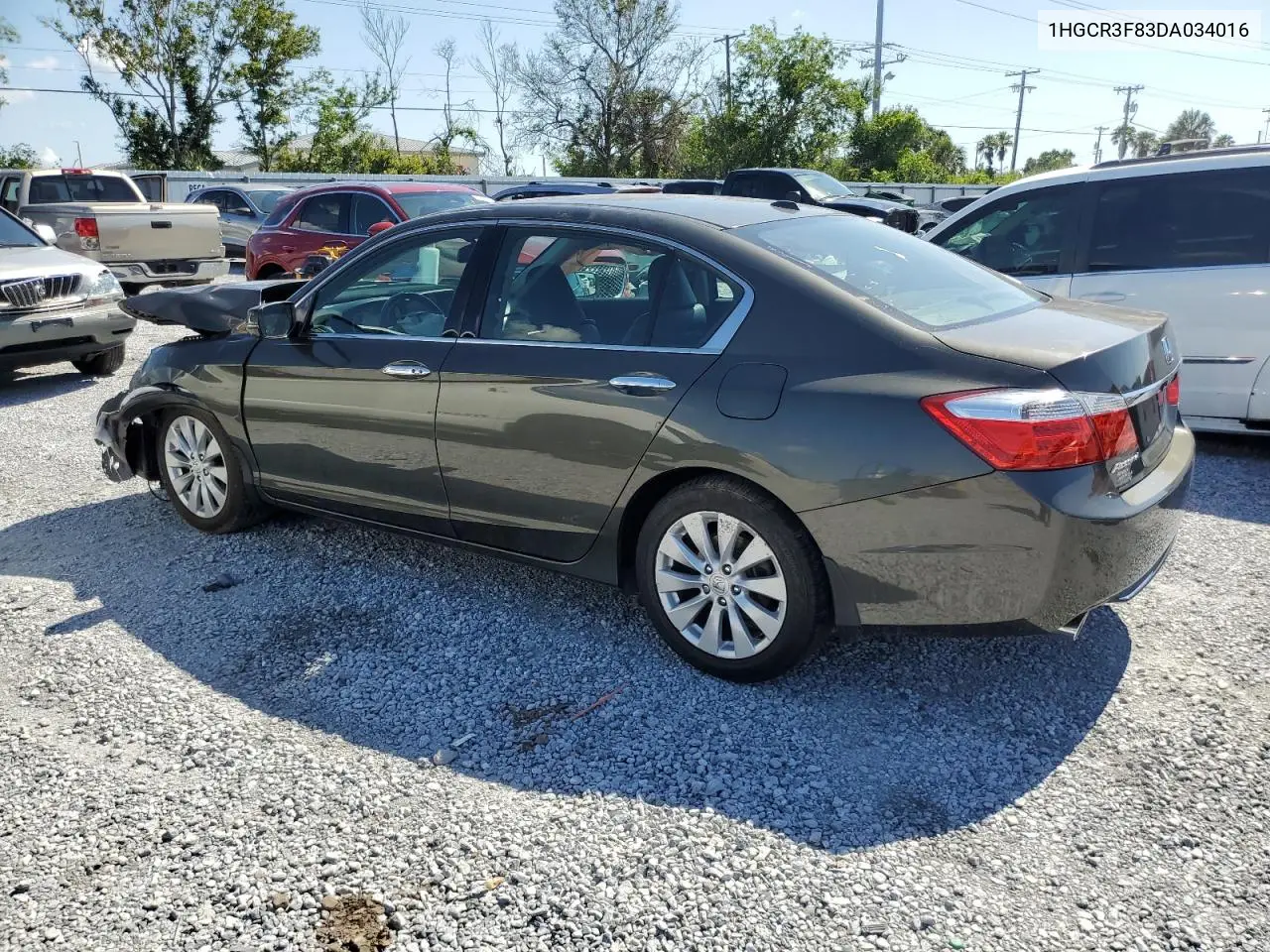 2013 Honda Accord Exl VIN: 1HGCR3F83DA034016 Lot: 56845895