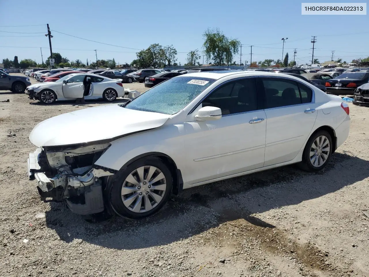 2013 Honda Accord Exl VIN: 1HGCR3F84DA022313 Lot: 57030255