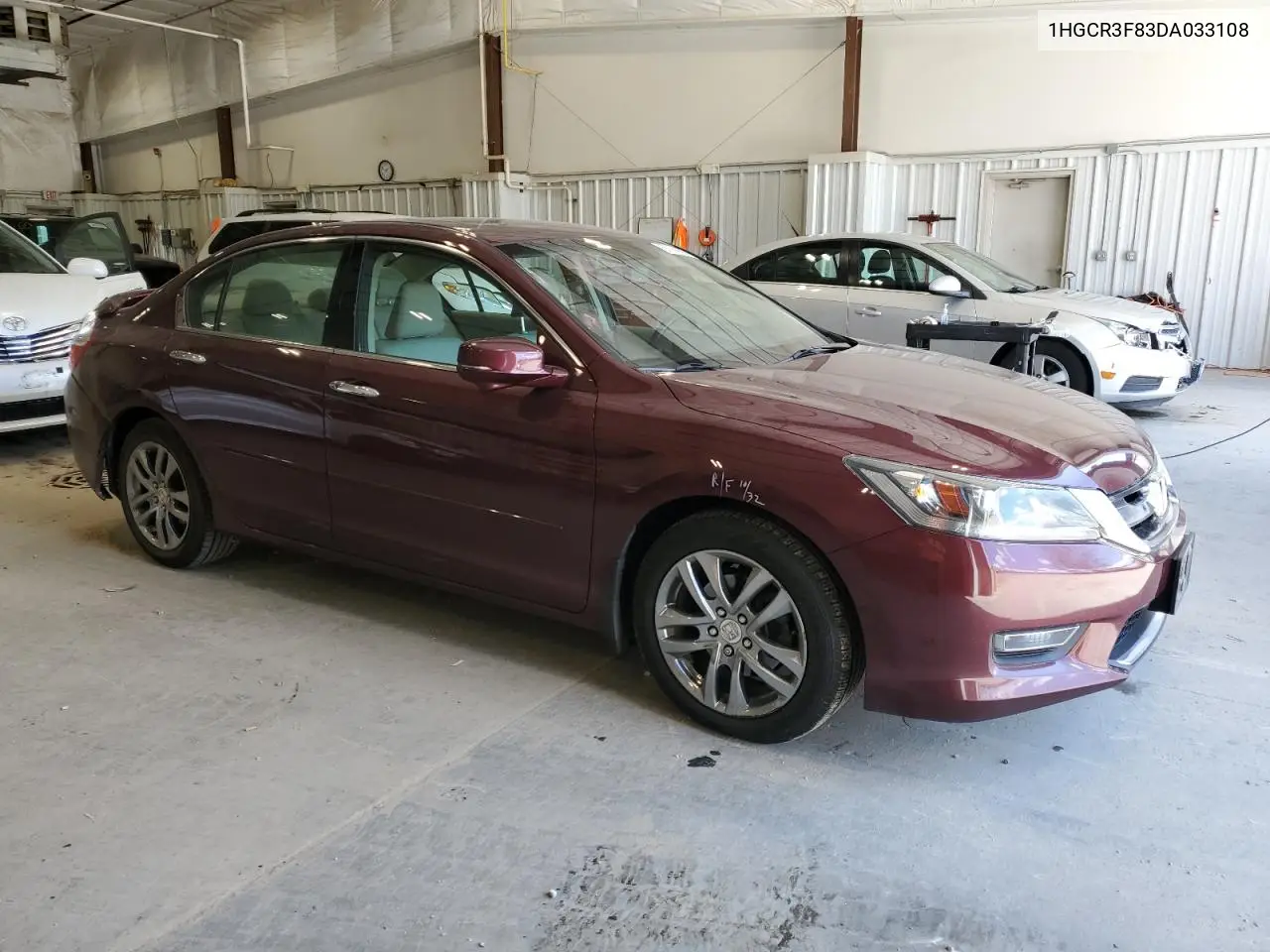 2013 Honda Accord Exl VIN: 1HGCR3F83DA033108 Lot: 57144185