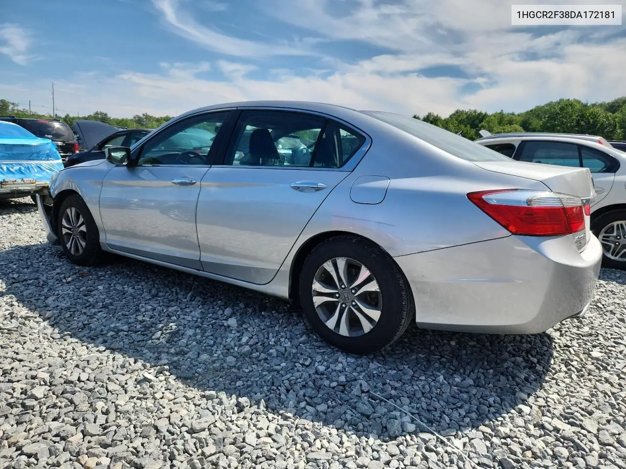 2013 Honda Accord Lx VIN: 1HGCR2F38DA172181 Lot: 61545435