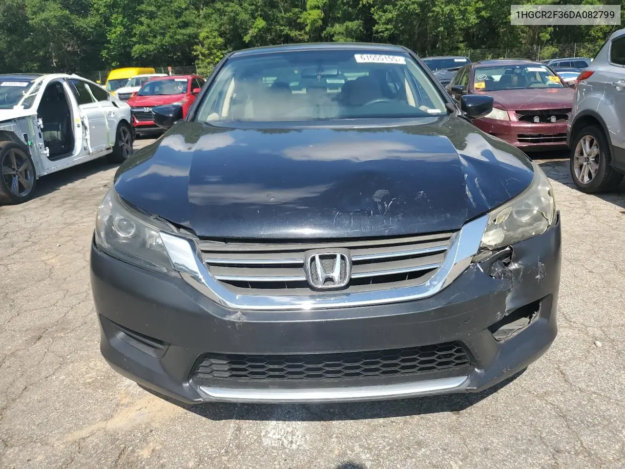 2013 Honda Accord Lx VIN: 1HGCR2F36DA082799 Lot: 61555155