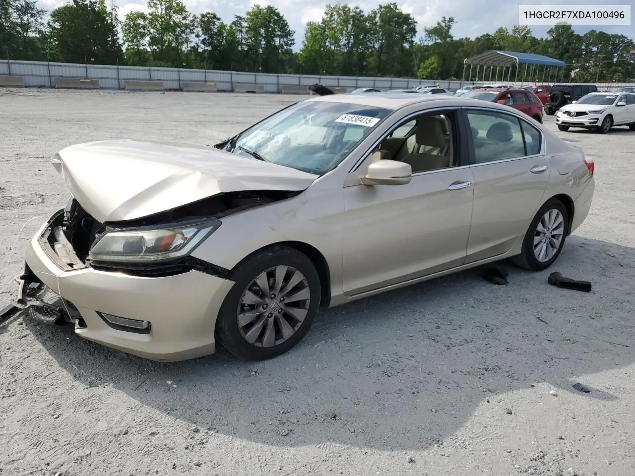 2013 Honda Accord Ex VIN: 1HGCR2F7XDA100496 Lot: 61838415