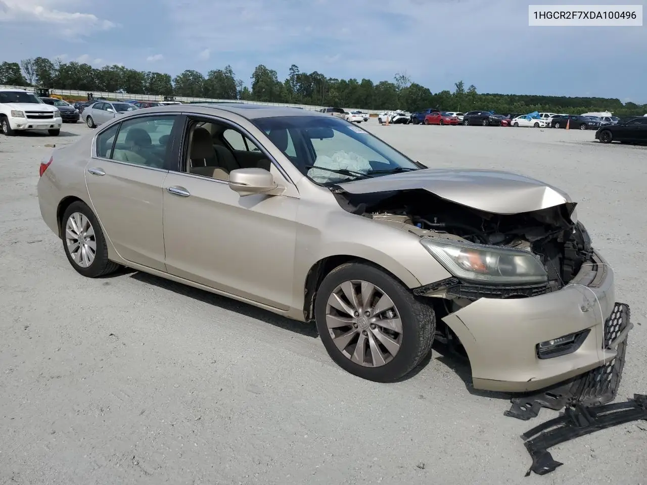 2013 Honda Accord Ex VIN: 1HGCR2F7XDA100496 Lot: 61838415