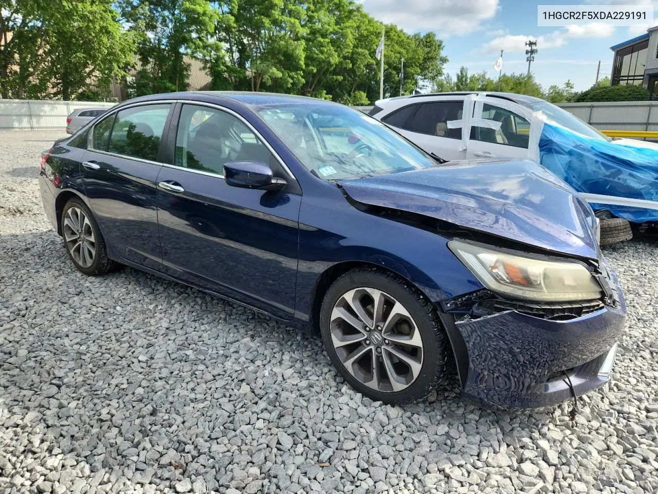 2013 Honda Accord Sport VIN: 1HGCR2F5XDA229191 Lot: 62390005