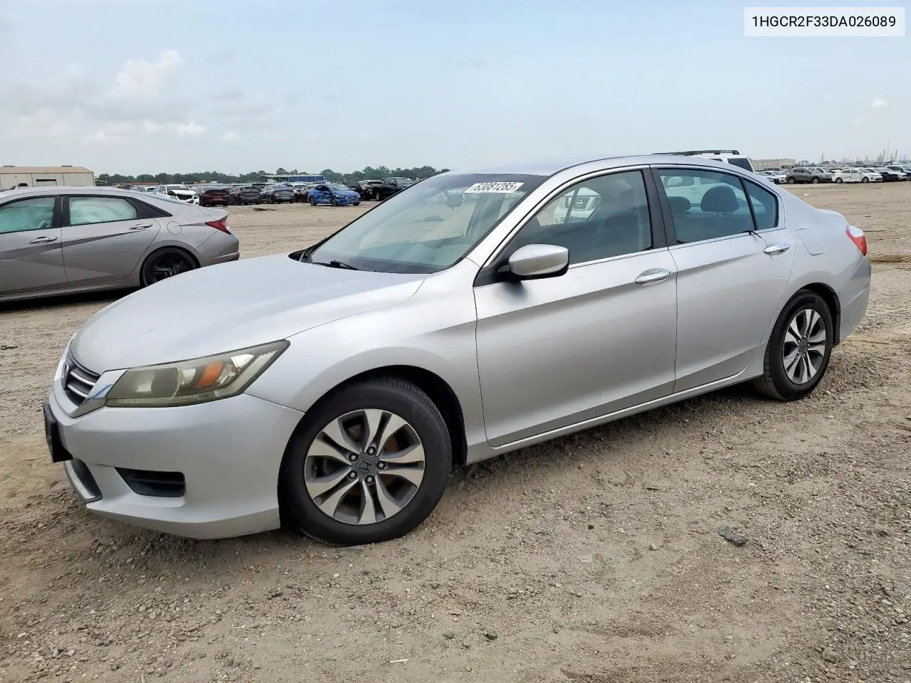 2013 Honda Accord Lx VIN: 1HGCR2F33DA026089 Lot: 63081285