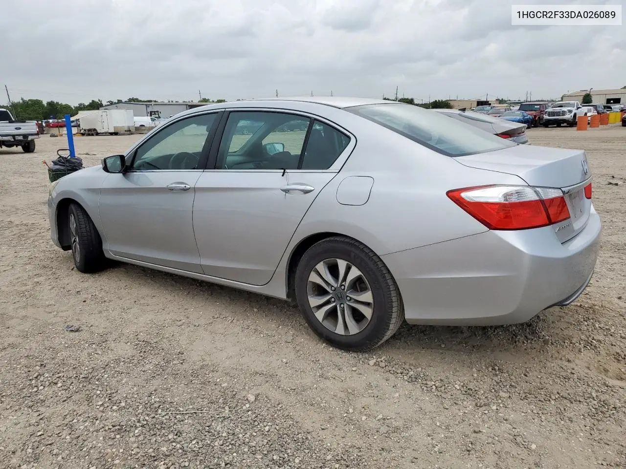 2013 Honda Accord Lx VIN: 1HGCR2F33DA026089 Lot: 63081285