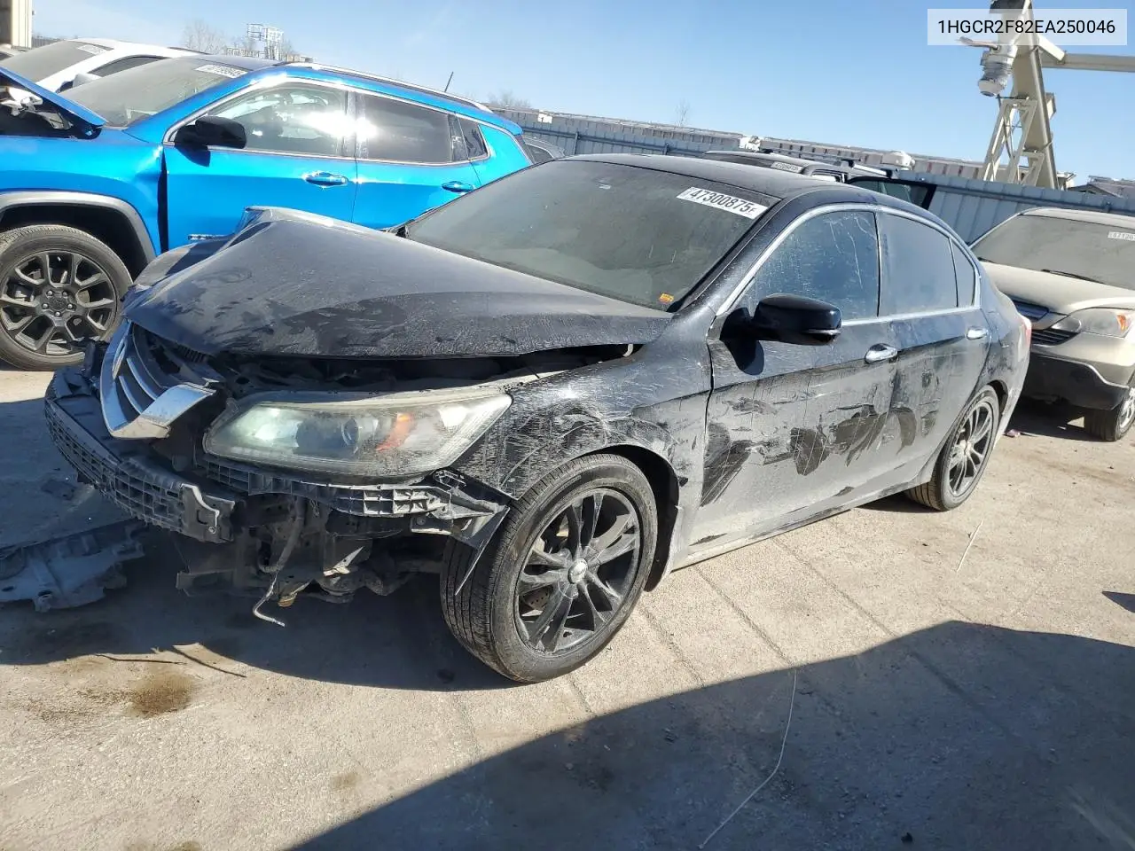 2014 Honda Accord Exl VIN: 1HGCR2F82EA250046 Lot: 47300875