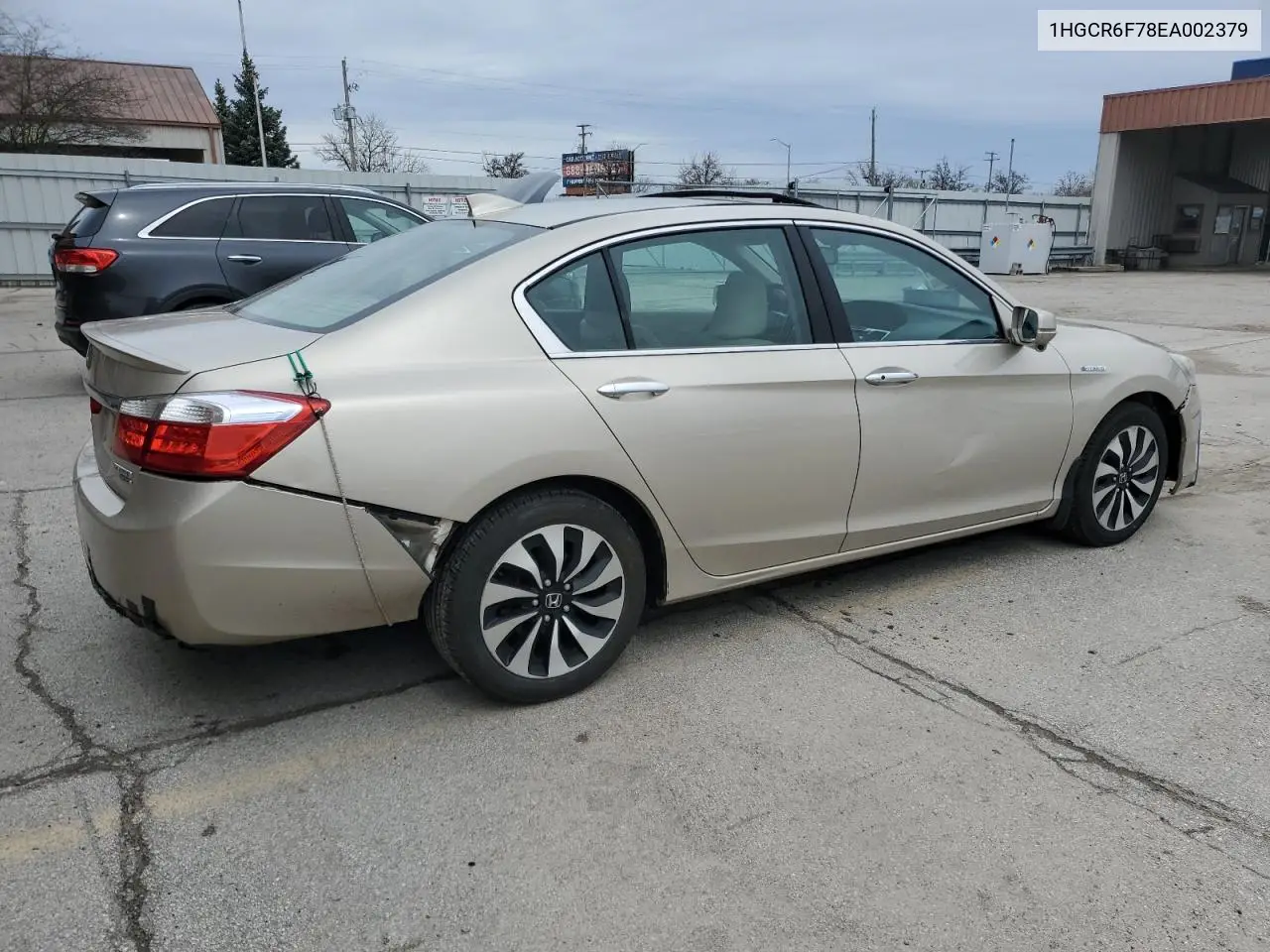 2014 Honda Accord Touring Hybrid VIN: 1HGCR6F78EA002379 Lot: 51856395