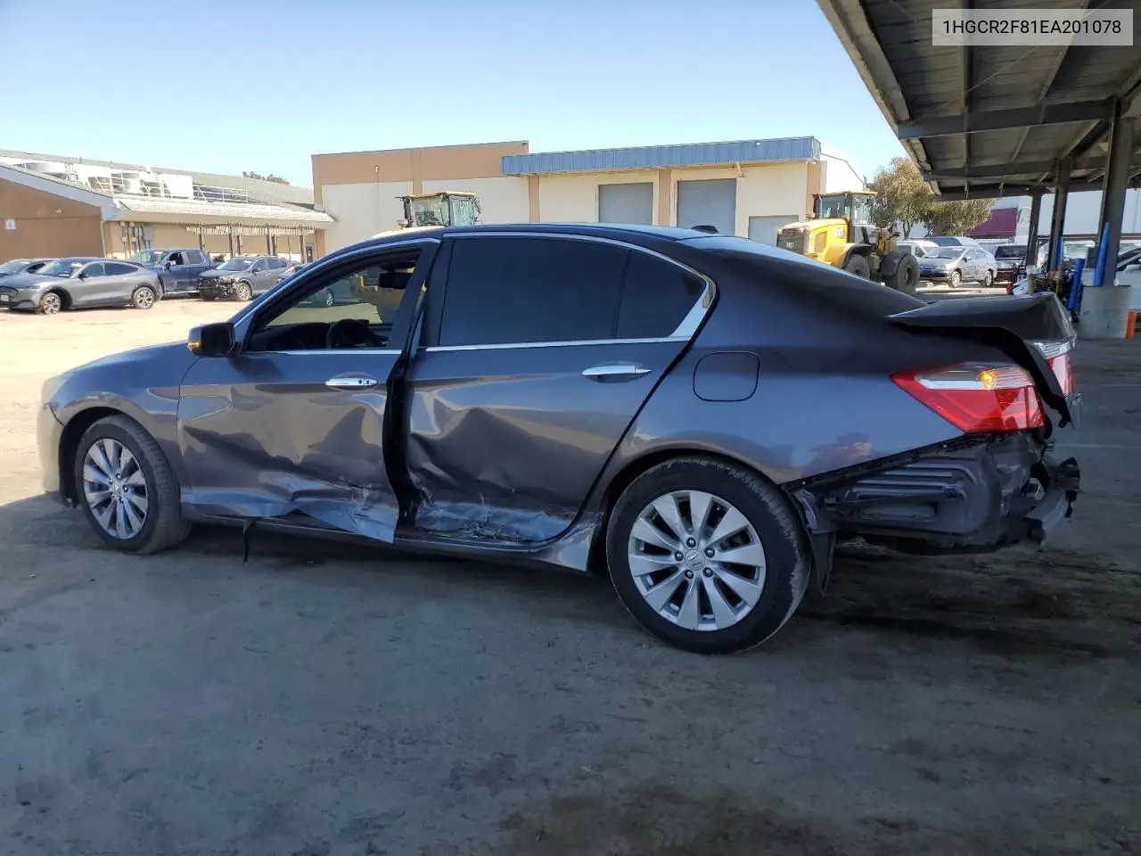 2014 Honda Accord Exl VIN: 1HGCR2F81EA201078 Lot: 52185915