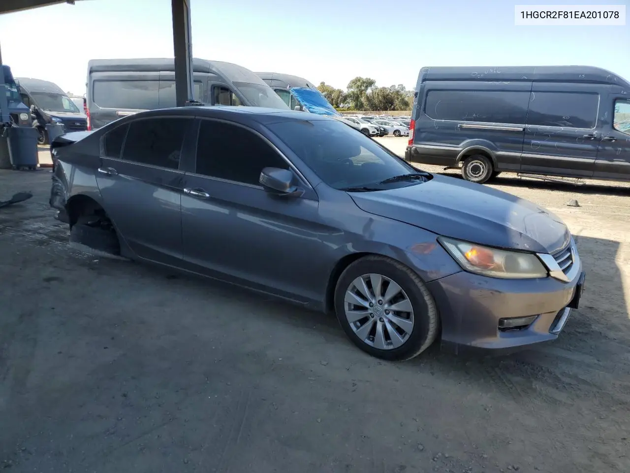 2014 Honda Accord Exl VIN: 1HGCR2F81EA201078 Lot: 52185915