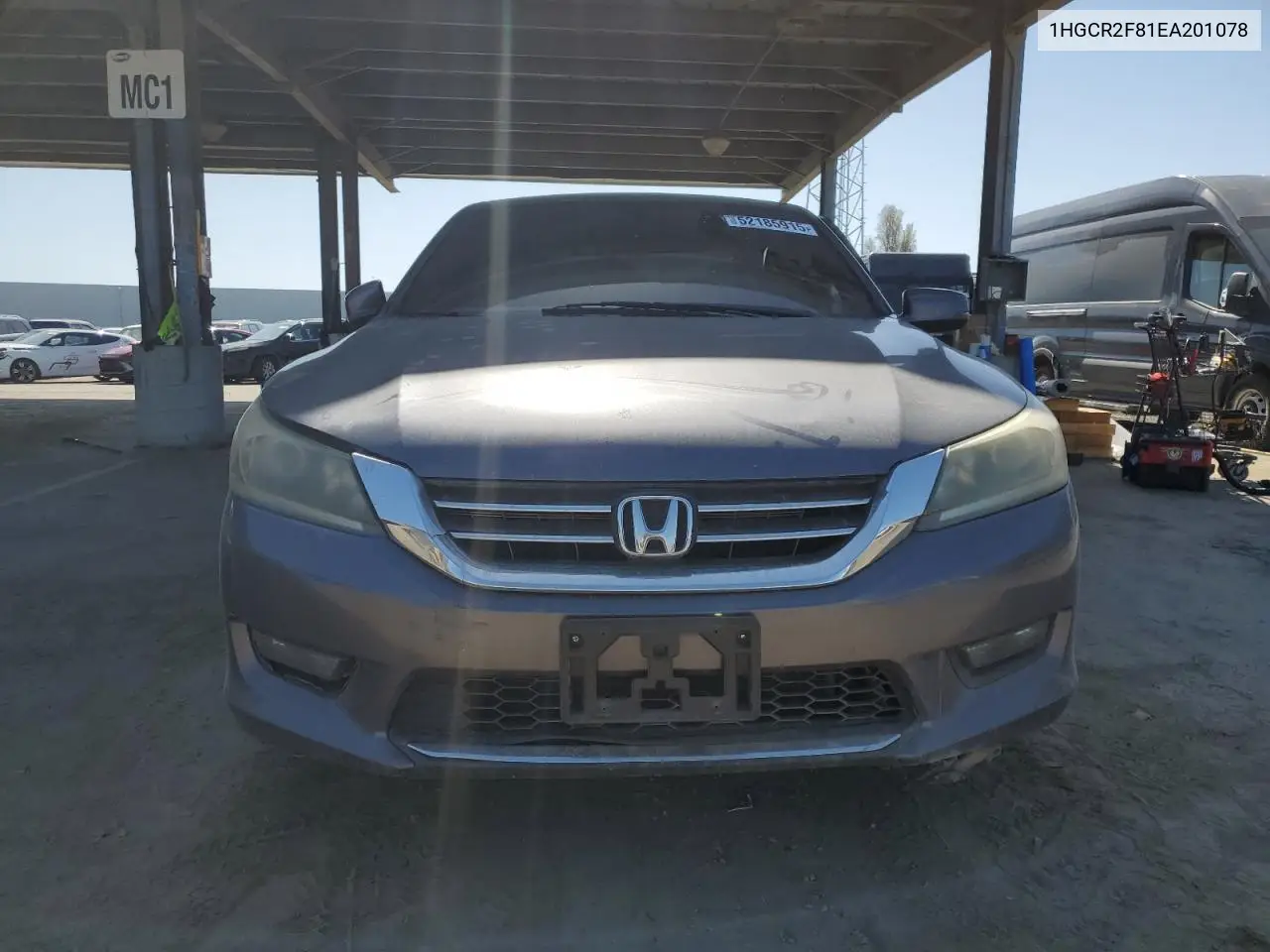 2014 Honda Accord Exl VIN: 1HGCR2F81EA201078 Lot: 52185915