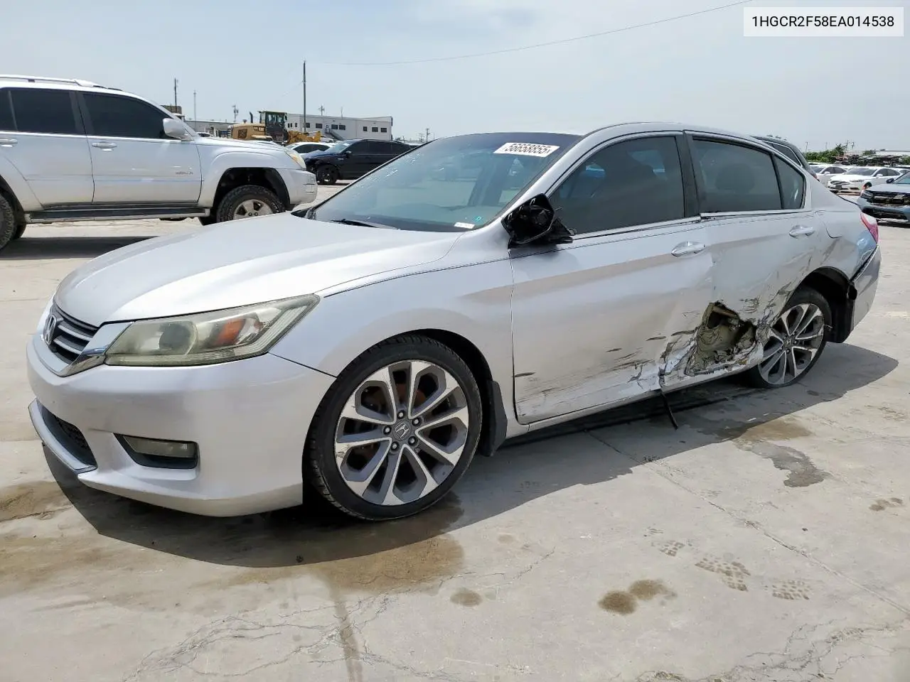 2014 Honda Accord Sport VIN: 1HGCR2F58EA014538 Lot: 56658855