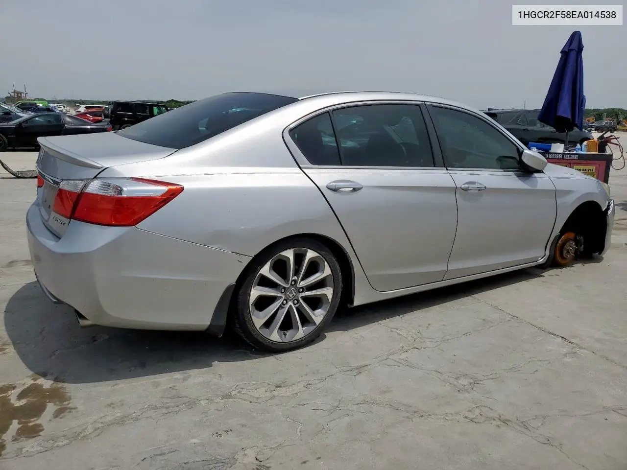 2014 Honda Accord Sport VIN: 1HGCR2F58EA014538 Lot: 56658855