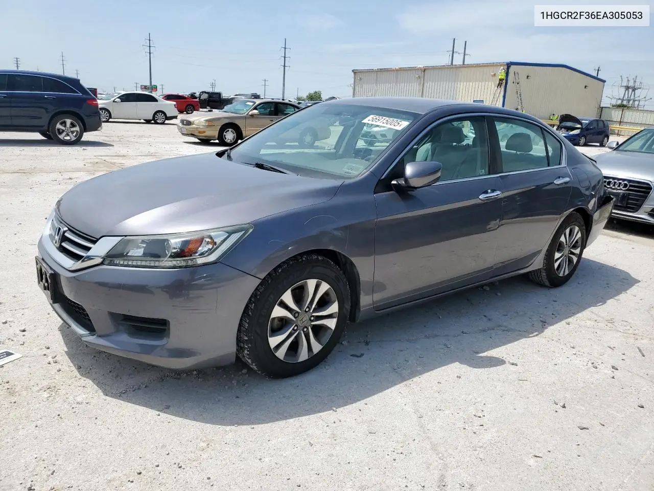 2014 Honda Accord Lx VIN: 1HGCR2F36EA305053 Lot: 56915005