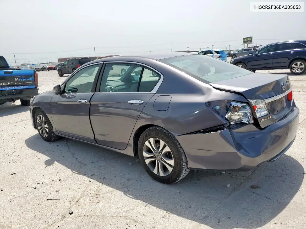 2014 Honda Accord Lx VIN: 1HGCR2F36EA305053 Lot: 56915005