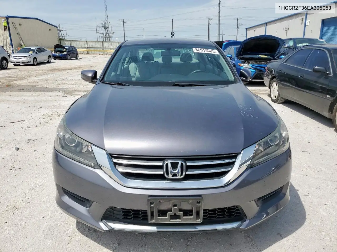 2014 Honda Accord Lx VIN: 1HGCR2F36EA305053 Lot: 56915005