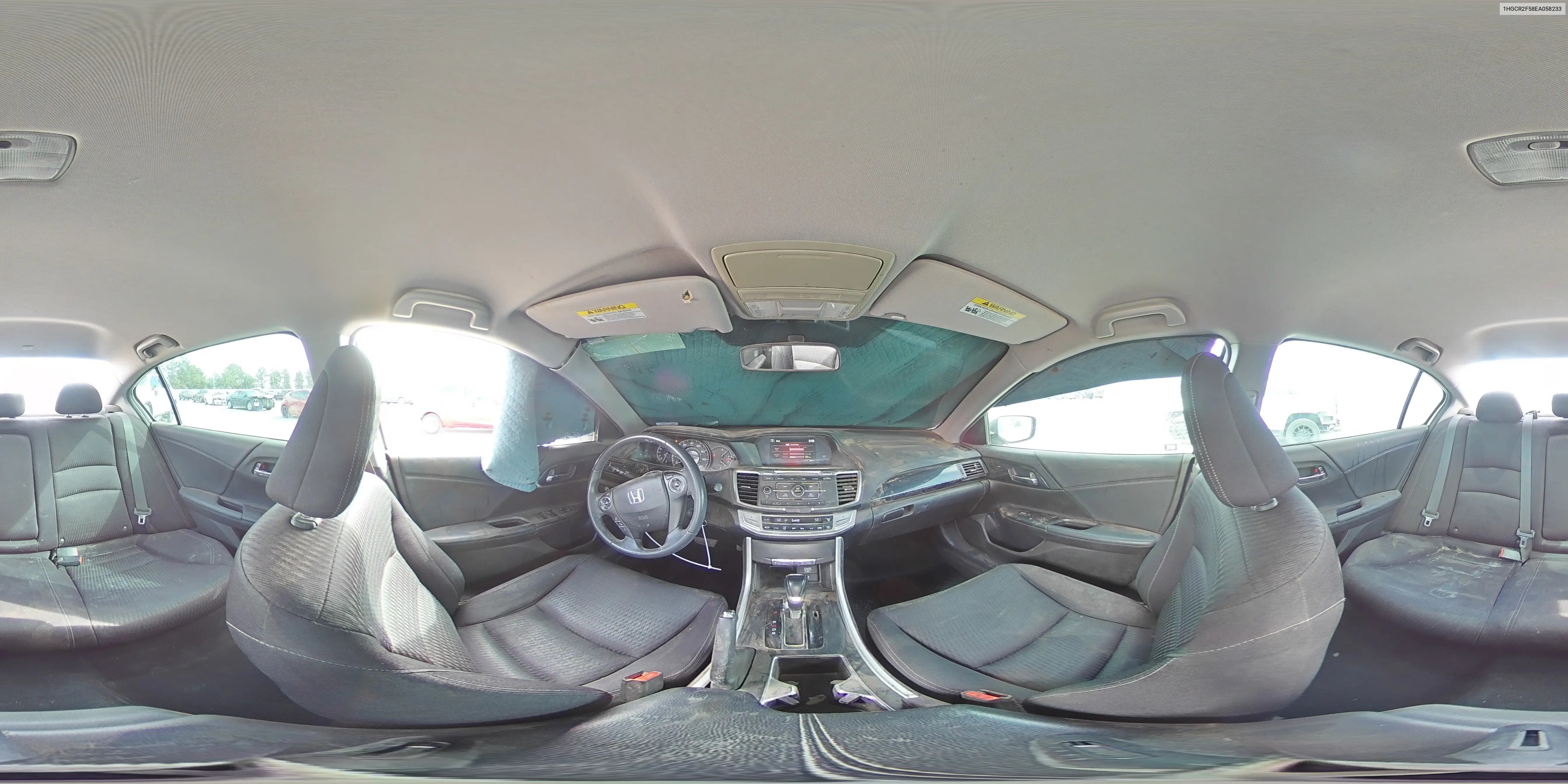2014 Honda Accord Sport VIN: 1HGCR2F58EA058233 Lot: 57143215
