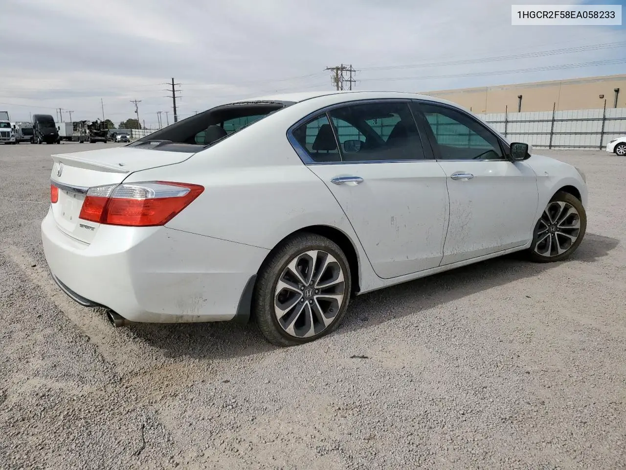 2014 Honda Accord Sport VIN: 1HGCR2F58EA058233 Lot: 57143215