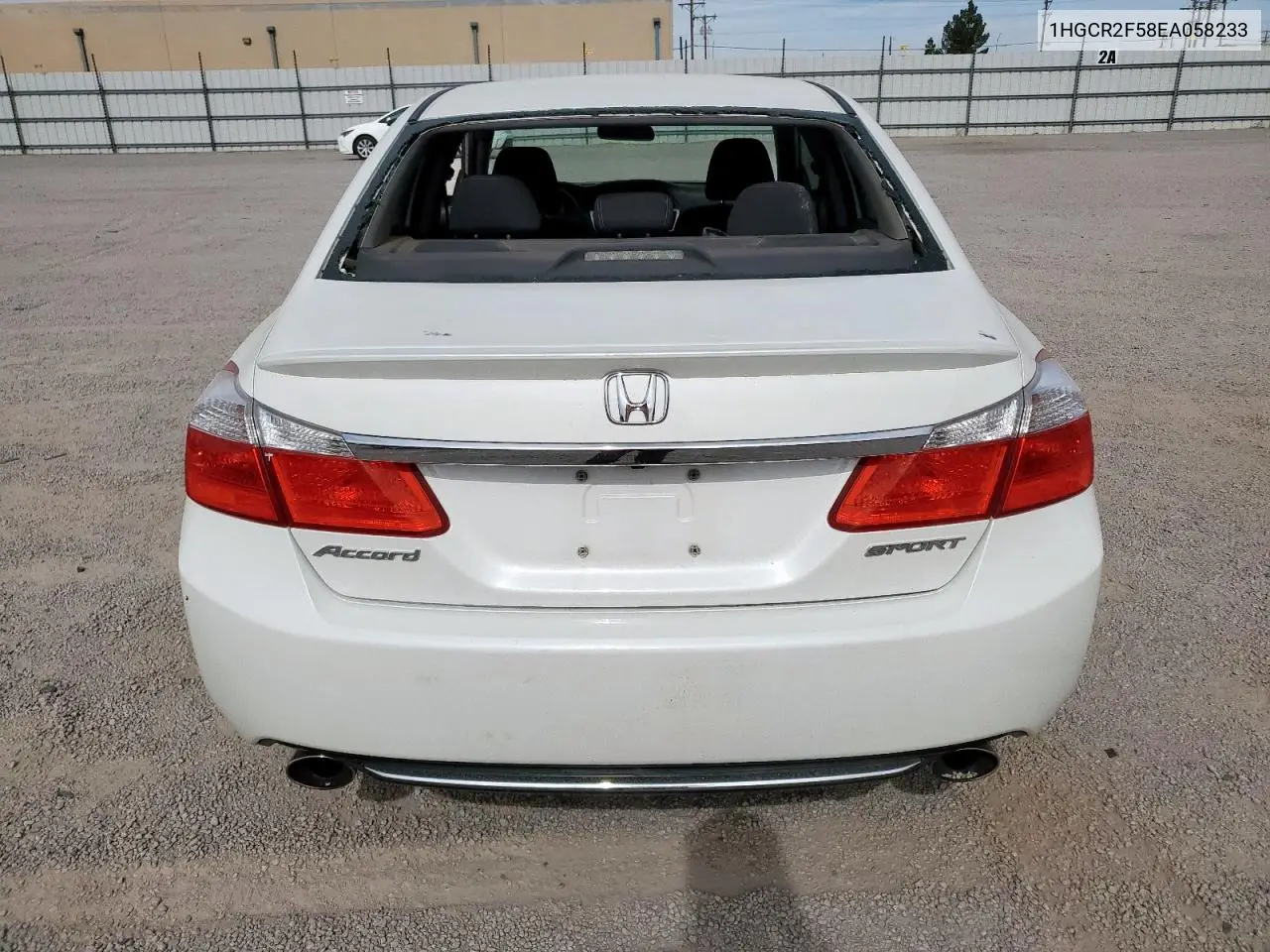2014 Honda Accord Sport VIN: 1HGCR2F58EA058233 Lot: 57143215